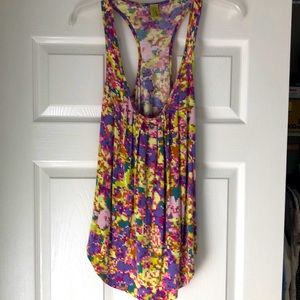 Anthropologie multicolored tank top